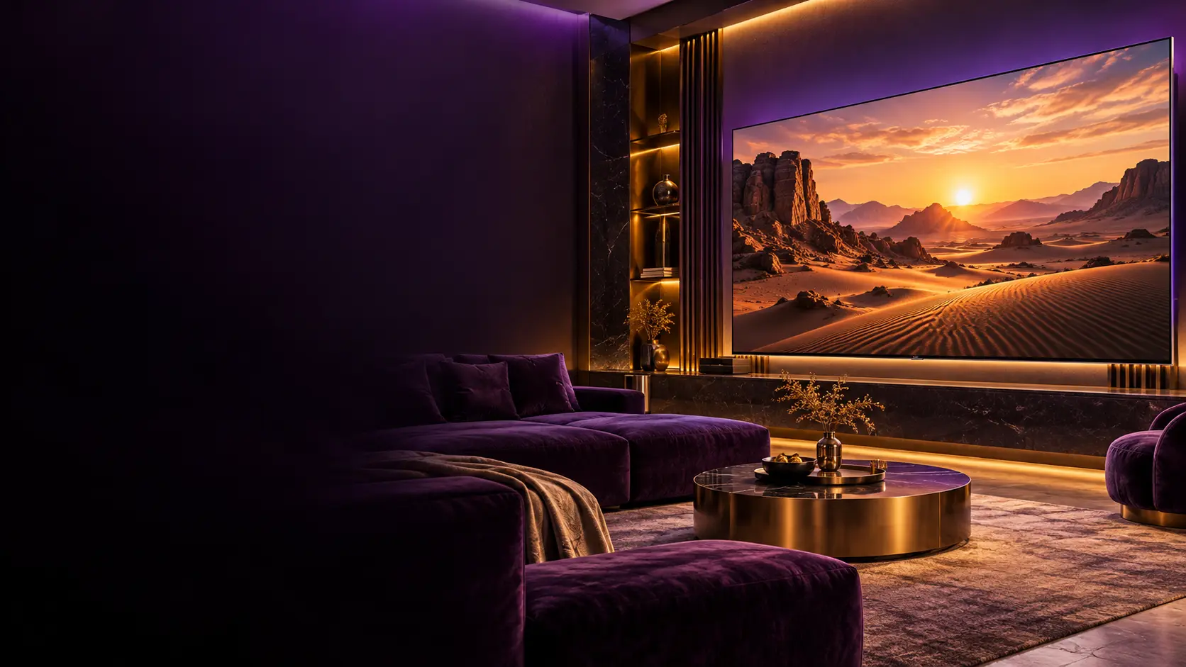 Abonnement IPTV premium affiché sur une télévision 4K en France