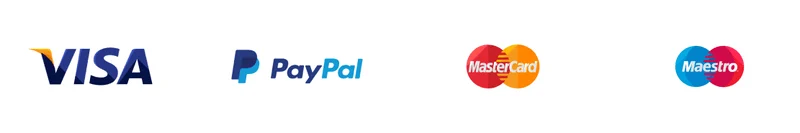 Paiement par carte bancaire, PayPal, crypto et carte cadeau